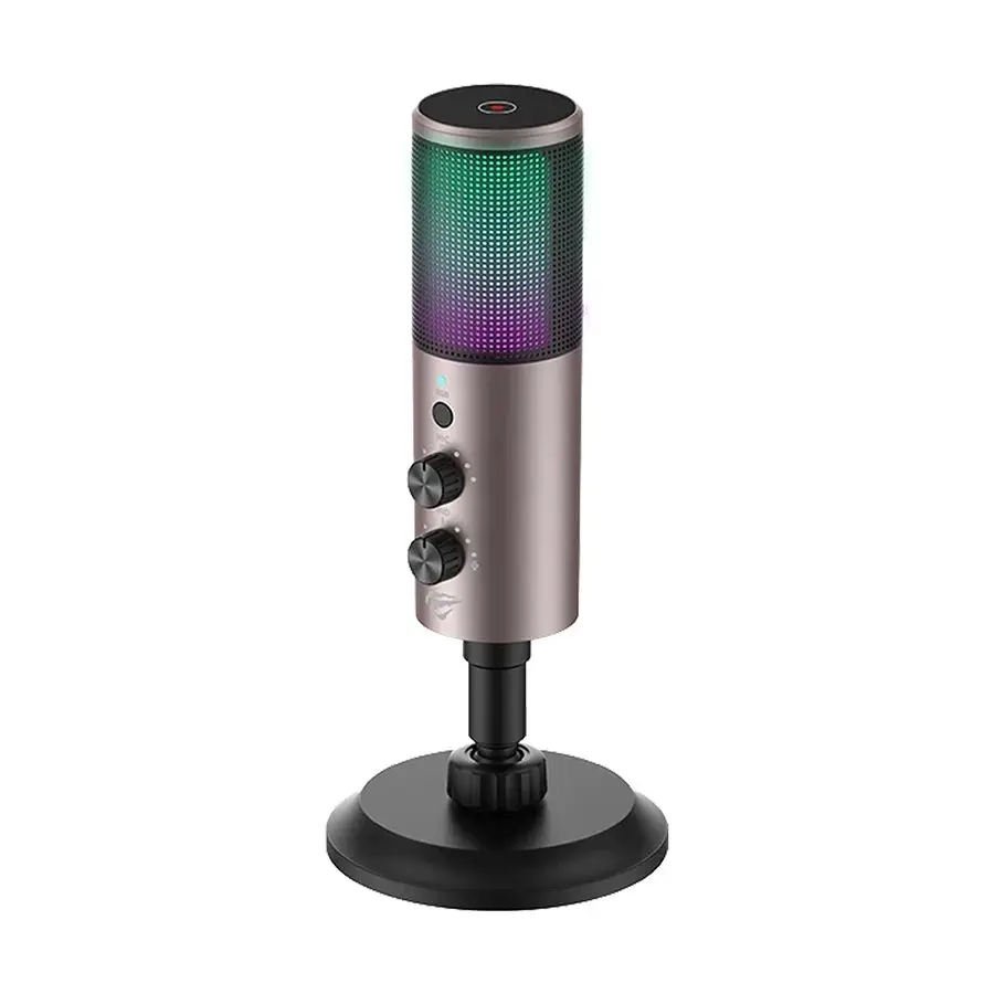 Havit GK61 RGB Black-Ochre Recording Live Microphone (3).webp