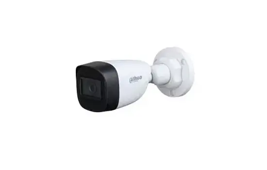 Dahua 2MP Bullet HDCVI 30 MTR IR Distance, Lens 3.6 MM With Built In Mic (Plastic) #DH-HAC-HFW1200CP-A