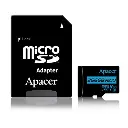Apacer 256GB MicroSDXC UHS-I U3 V30 R100 A1 Class-10 Memory Card with Adapter