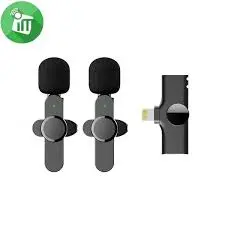 COTEetCI Dual Wireless Microphone For Lighting Port #74011