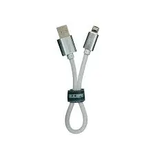 Teutons Zlin Power Bank Cable 2 in 1 (iOS data) 15cm- White
