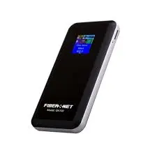 FIBERNET 4G LTE MOBILE HOT SPOT WITH 10000MAH POWER BANK#GA100