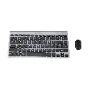 Micropack KM-218W Metalic-Black Wireless Keyboard & Mouse Combo