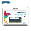 Adata 4GB DDR3 1333MHz Laptop RAM