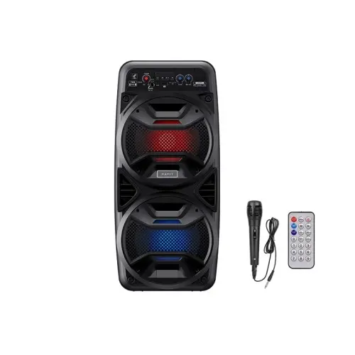 HAVIT SQ117BT Portable Bluetooth LED Speaker with Microphone