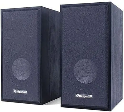 KISONLI T-002A Multimedia Speaker - Wooden