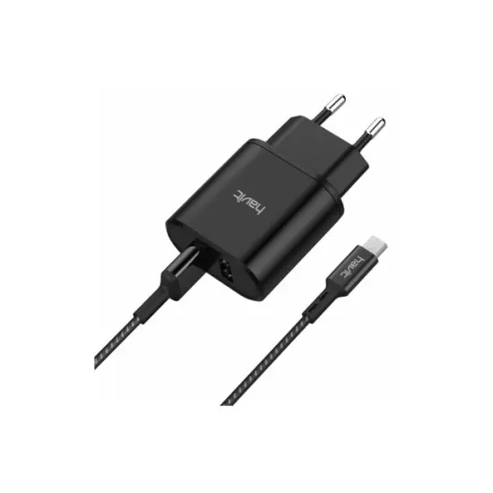  HAVIT ST821 2 in 1 USB charge kit with USB to micro cable