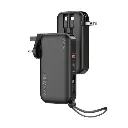 WiWU 3 In 1 22.5W Quick Charger 10000mAh Power Bank With Built In Cable
