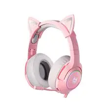 Onikuma K9 RGB LED Light Gaming Headset With Mic Over-Ear Headphones 7.1 Surround Sound Wired Earphone (BLACK)