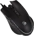 A4TECH Bloody Q8181S Neon X Glide Gaming Mouse & Mouse Pad Black