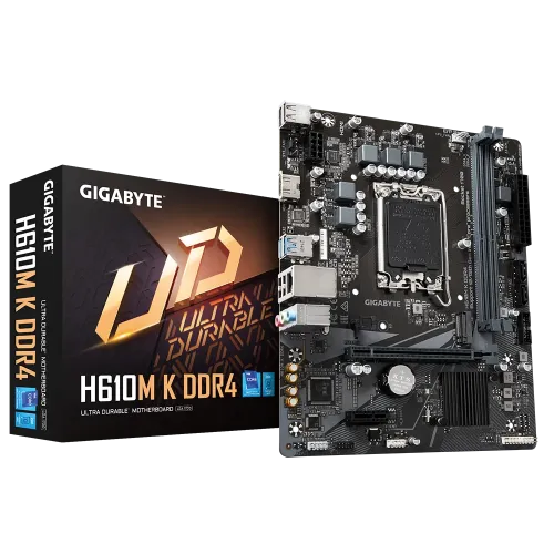 GIGABYTE H610M K DDR5 Micro ATX Motherboard