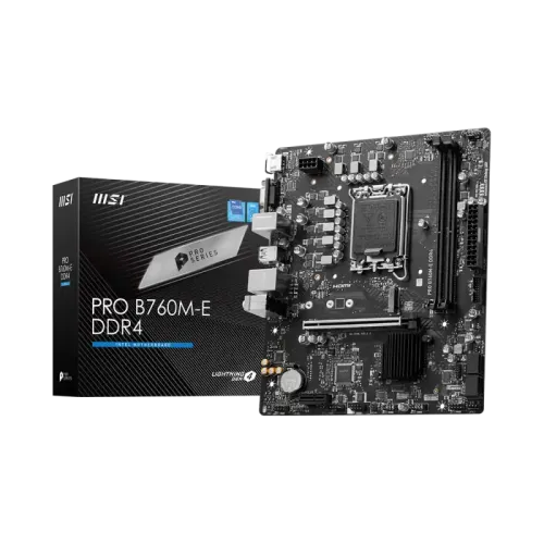 MSI PRO B760M-E DDR4 mATX Motherboard