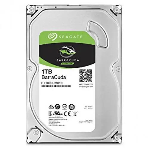 Seagate Internal 1TB SATA Barracuda Desktop Hard Disk Drive