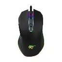 HAVIT MS837 RGB Backlit Programmable Wired Gaming Mouse Black