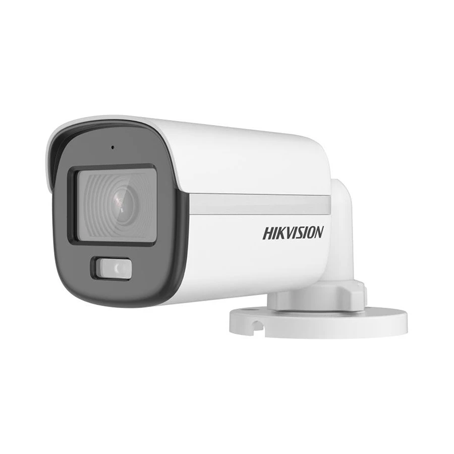Hikvision 5MP ColorVu Bullet 20 MTR IR Distance, Lens 3.6 MM With Built In Mic (Metal)#DS-2CE10KF0T-FS 3K