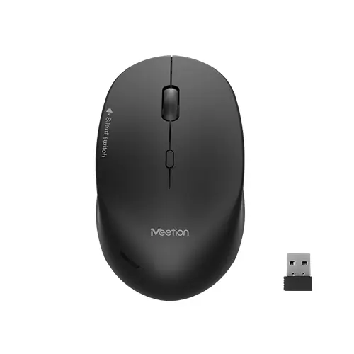  Meetion MT-R570 Silent Wireless Mouse (Black)