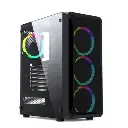 MaxGreen JX188-9 Mid-Tower RGB ATX Gaming Case
