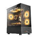PC Power PG-H30 BK Sea View M-ATX Mid Tower Gaming Casing