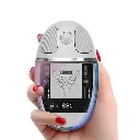 Coteci Magic Crystal Mouse Transparent Texture Dual-mode Rechargeable Wireless Mouse