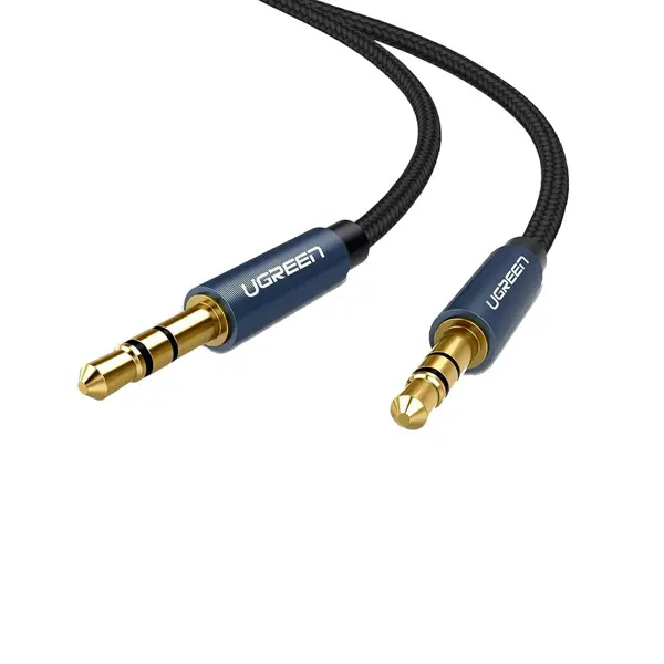 UGREEN AV112 (10689) 3.5mm Male To Male Round Cable - 5m
