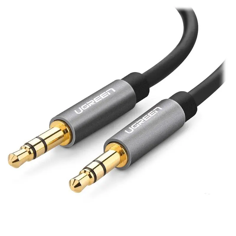 UGREEN 10737 5M 3.5mm to 3.5mm M/M AUX Audio Cable - Grey