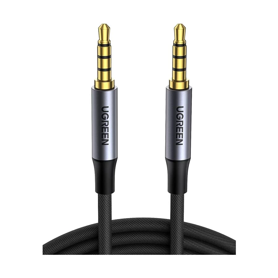 UGREEN 20782 3.5mm 4-Pole (TRRS) Male to Male, 2 Meter, Blue Black Audio Cable #20782