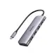 UGREEN CM195 (70411) (6-in-1) USB-C to 2 Ports USB3.0-A Hub + HDMI + TF/SD Hub