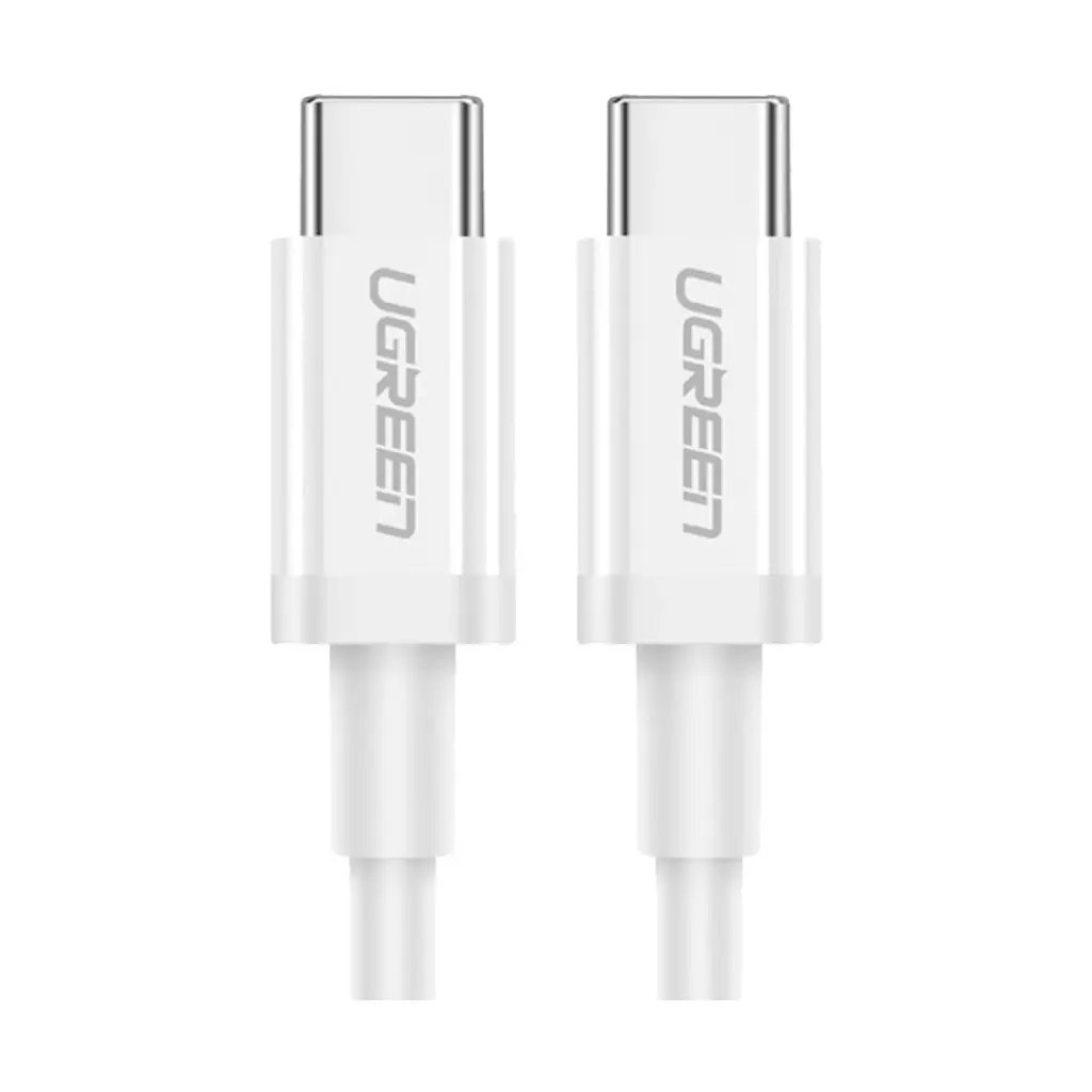 UGREEN USB Type-C Male to Male 1 Meter White Data Cable # 60518