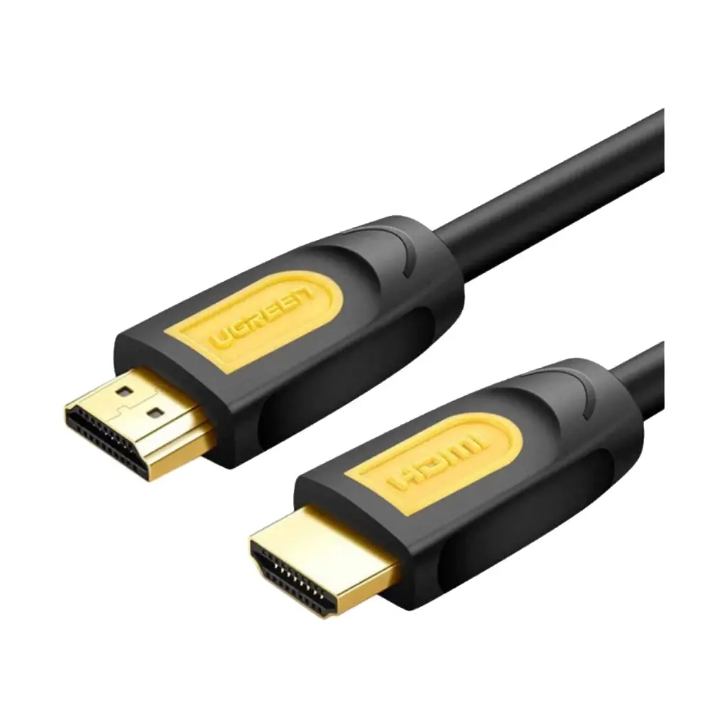 UGREEN 60357 HDMI Male to Male Black-Yellow 20 Meter HDMI Cable # 60357 (4K)