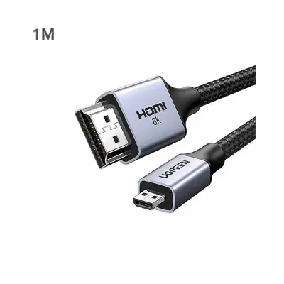UGREEN HD164 (15516) 8K Micro HDMI to HDMI Cable - 1M