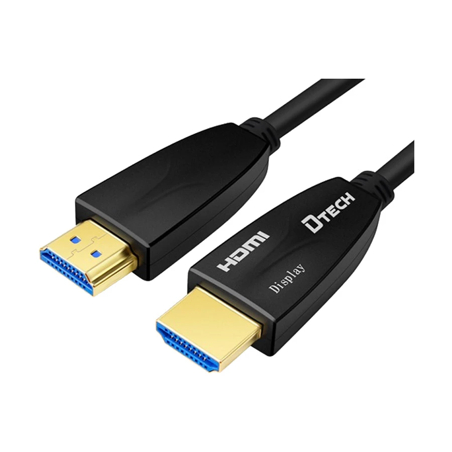 DTECH HDMI Male to Male, 80 Meter, Black Cable # HF-2080 Fiber Cable (4K)