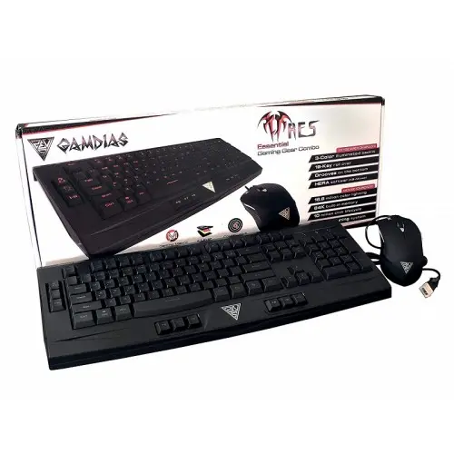 Gamdias GKC6000 ARES ESSENTIAL & OUREA Gaming Combo