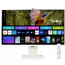 LG 32SR85U-W 32" 4K UHD IPS MyView Smart Monitor with webOS