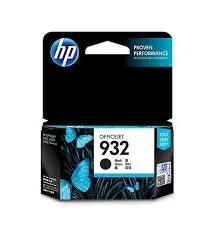 HP 932 BLACK INK CARTRIDGE (ORIGINAL) #F6V27AA