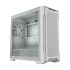 GIGABYTE C102 Glass Ice Mid Tower White Micro ATX Gaming Desktop Casing