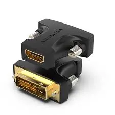VENTION HDMI FEMALE TO DVI (24+1) MALE ADAPTER BLACK #AILB0