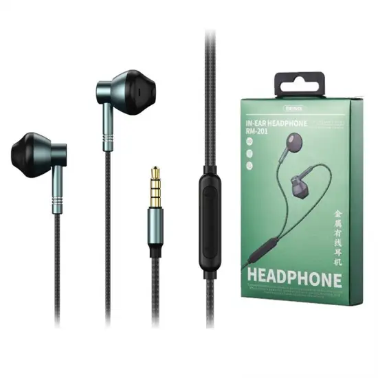 Remax RM-201 Wired In-Ear Earphone
