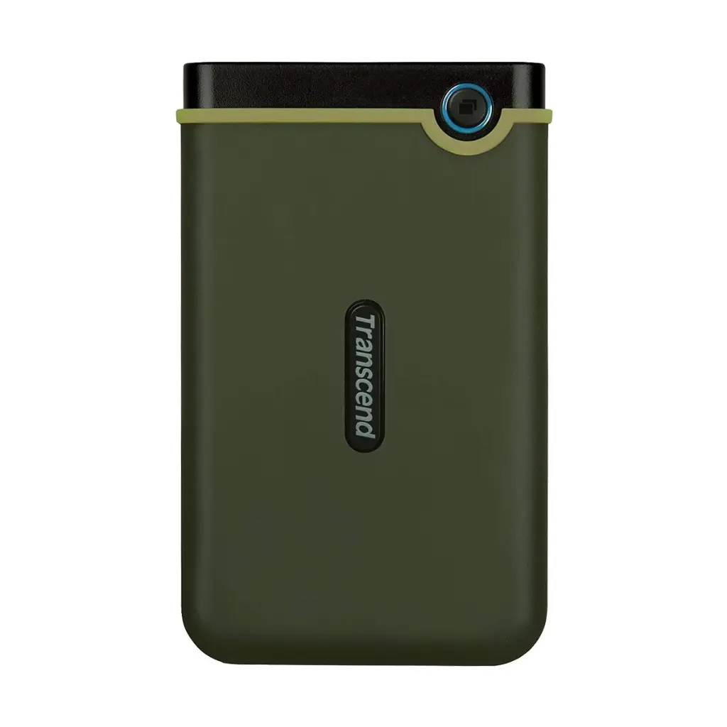 Transcend Storejet 25M3 2TB USB 3.1 Military Green Slim External HDD #TS2TSJ25M3G