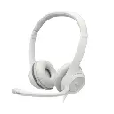 Logitech H390 Stereo USB Headset White with Microphone