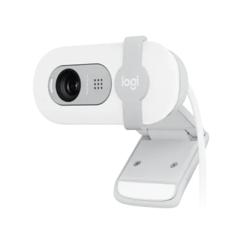 Logitech BRIO 100 Full HD webcam with privacy shutter OFF-WHITE, (960-001618) 