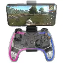 HAVIT G180BT Transparent RGB Bluetooth Vibration Gamepad