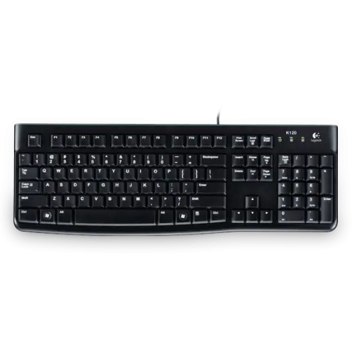 Logitech K120 Usb Keyboard With Bangla Black (920-008363)