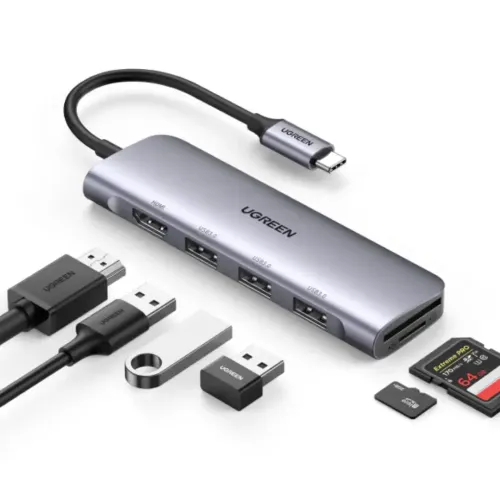 UGREEN CM511 USB Type-C Multifunction Hub #20956A