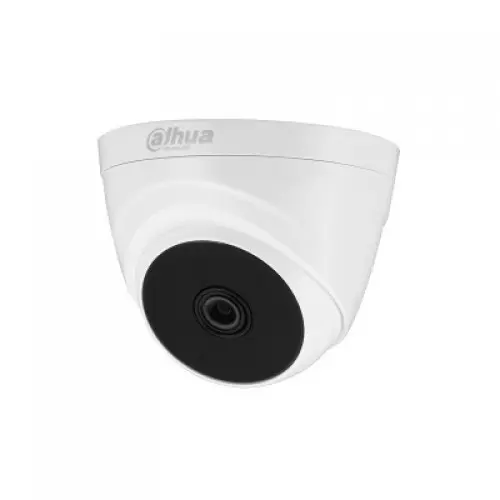 Dahua 2MP Smart Dual Light HDCVI Dome 25 MTR IR Distance, Lens 2.8 MM With Built In Mic (Plastic)#DH-HAC-T1A21P-U-IL-A