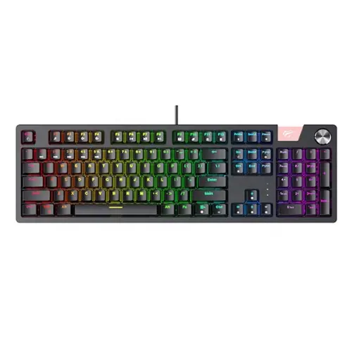 [02940] HAVIT HV-KB862L RGB Mechanical Gaming Keyboard