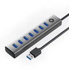 Orico USB Hub cl7u-u3-05-gy-bp