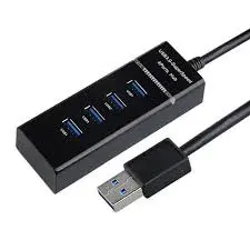 [0008389] Usb hub 4 port 1.2 short cable with switch