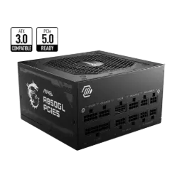 MSI MAG A850GL PCIE5 850W 80 Plus Gold Full Modular Power Supply