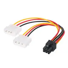 MOTHERBOARD POWER 4 PIN TO 6 PIN