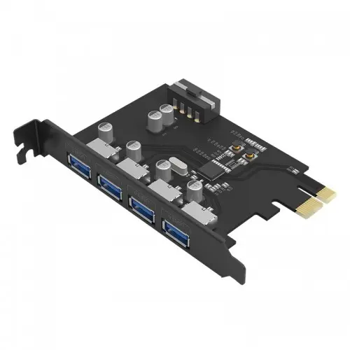 [0008515] ORICO PME-4U 4 Port USB3.0 PCI-E Expansion Card
